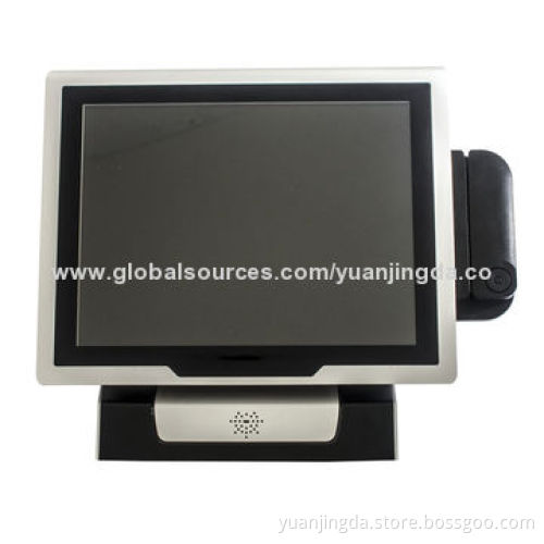 15-inch High-end POS System with Up to 4GB DDR3 Memory, Supporting Second Monitor